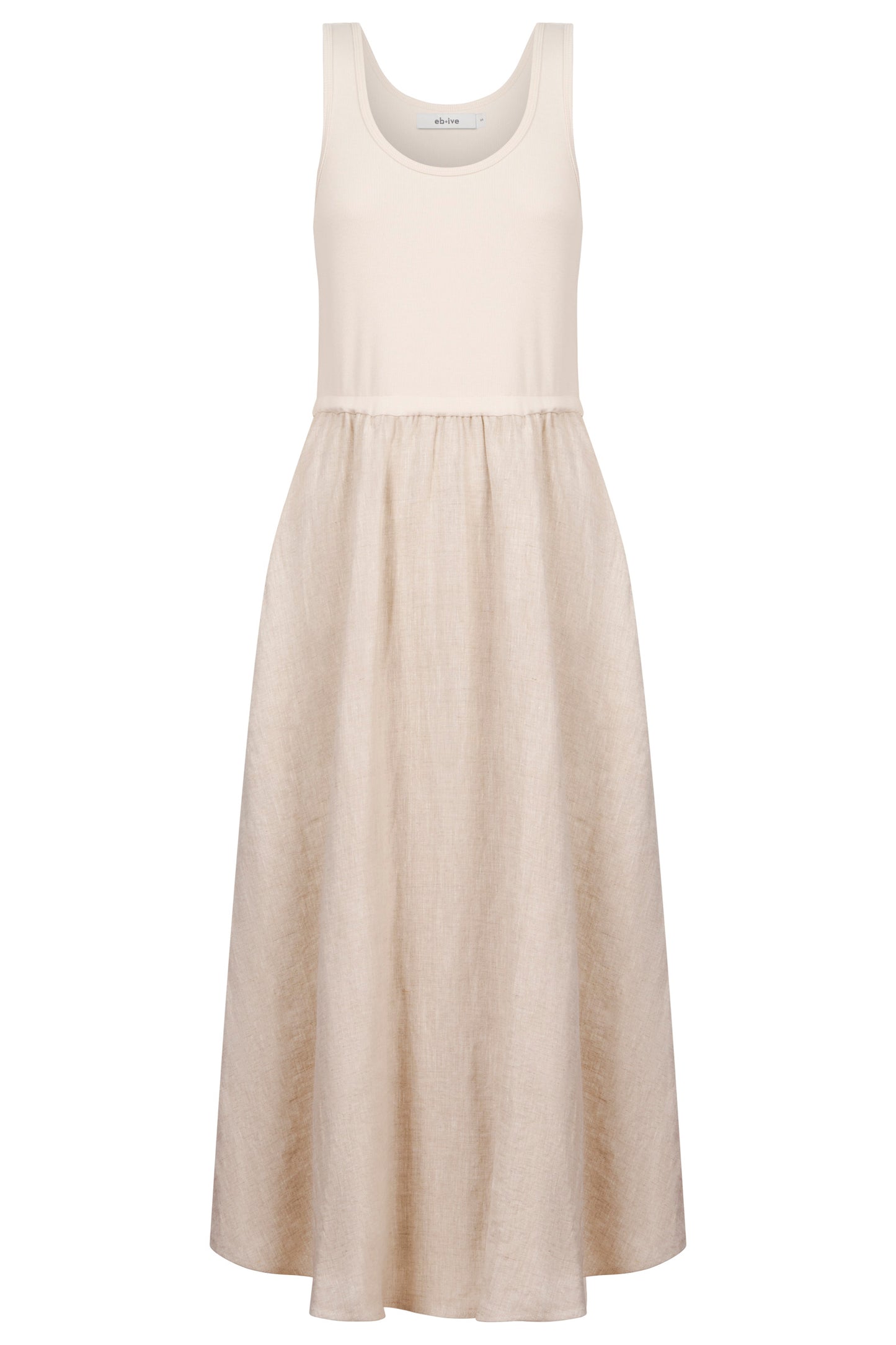Maris Tank Maxi Dress, Tusk
