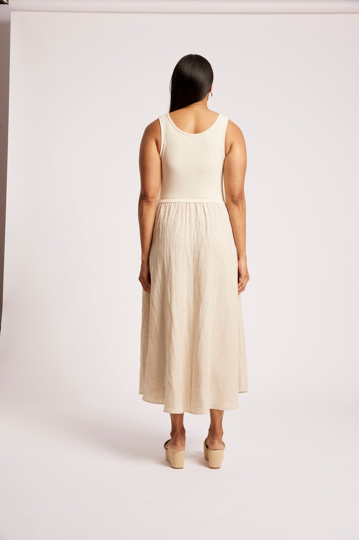 Maris Tank Maxi Dress, Tusk