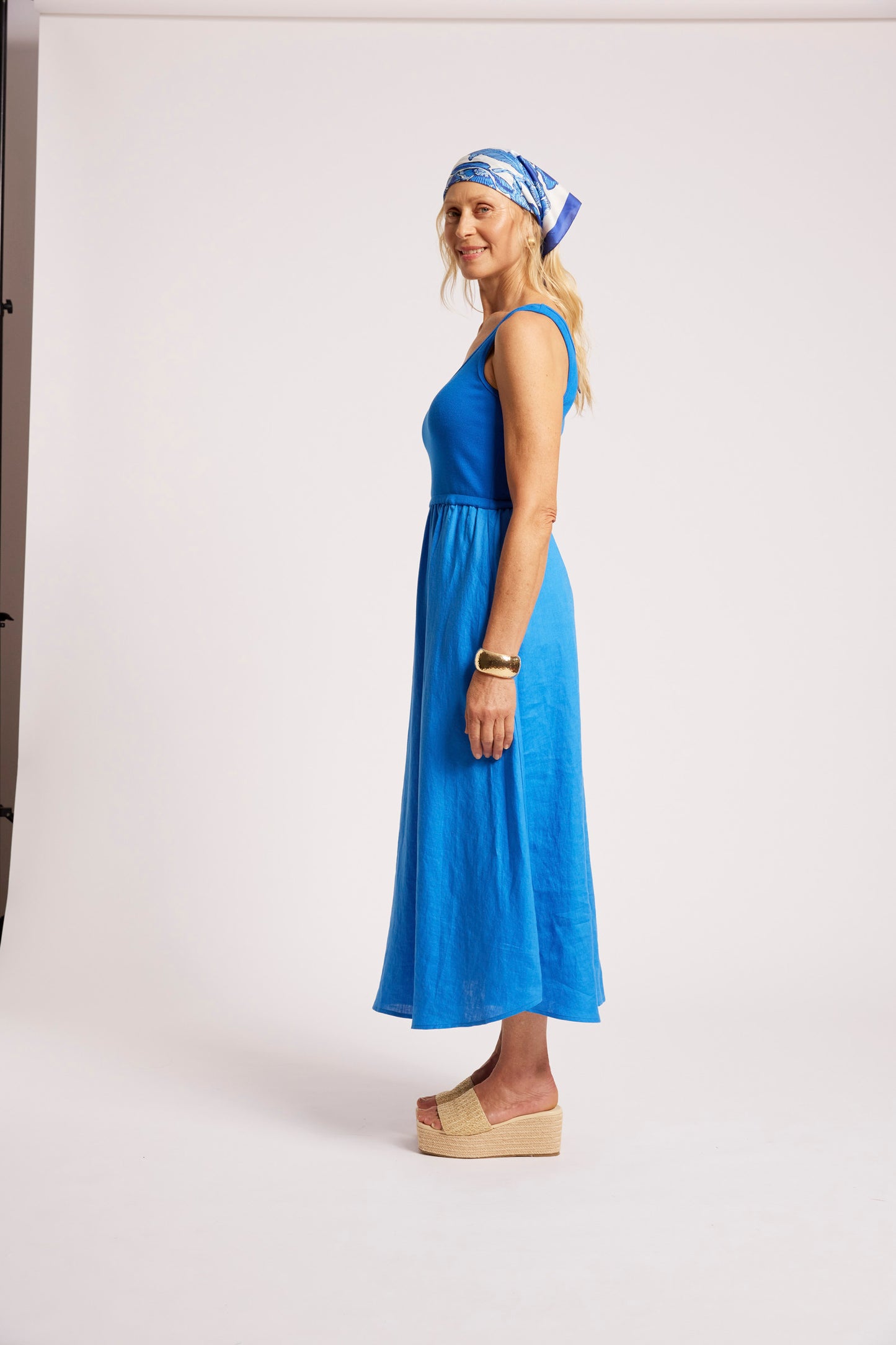 Maris Tank Maxi Dress, Marine