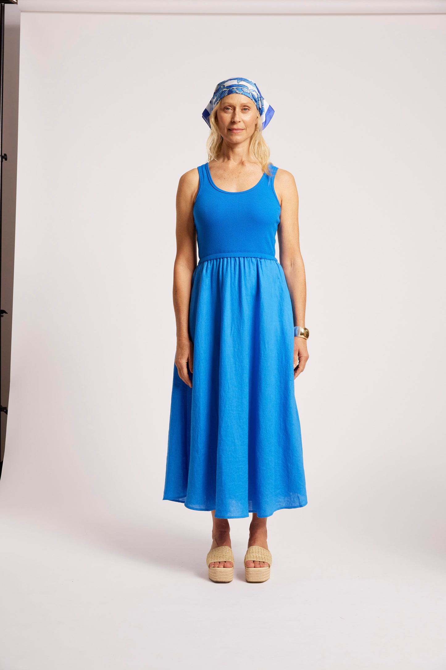 Maris Tank Maxi Dress, Marine