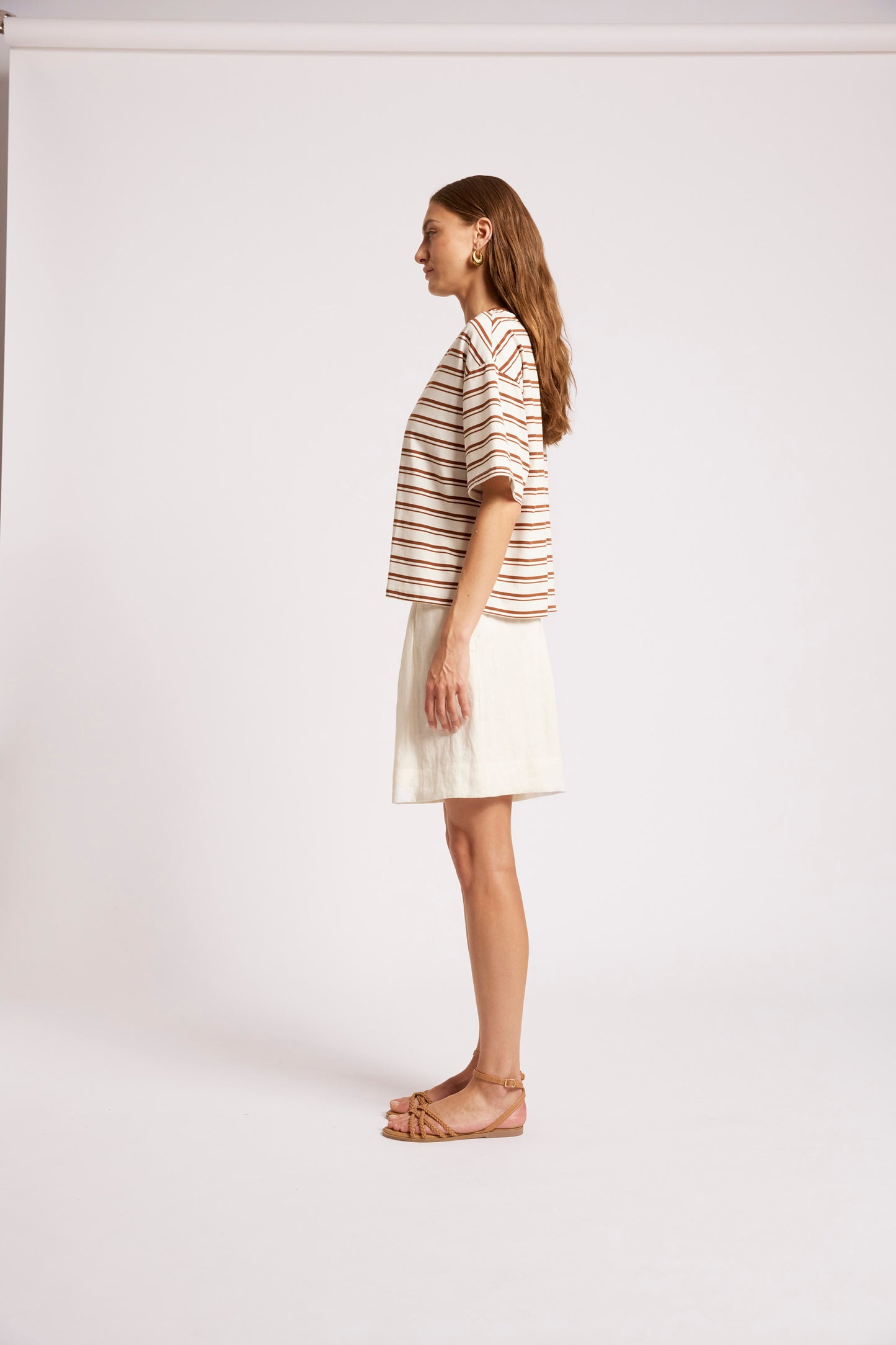 Paloma Striped T-Shirt, Dune