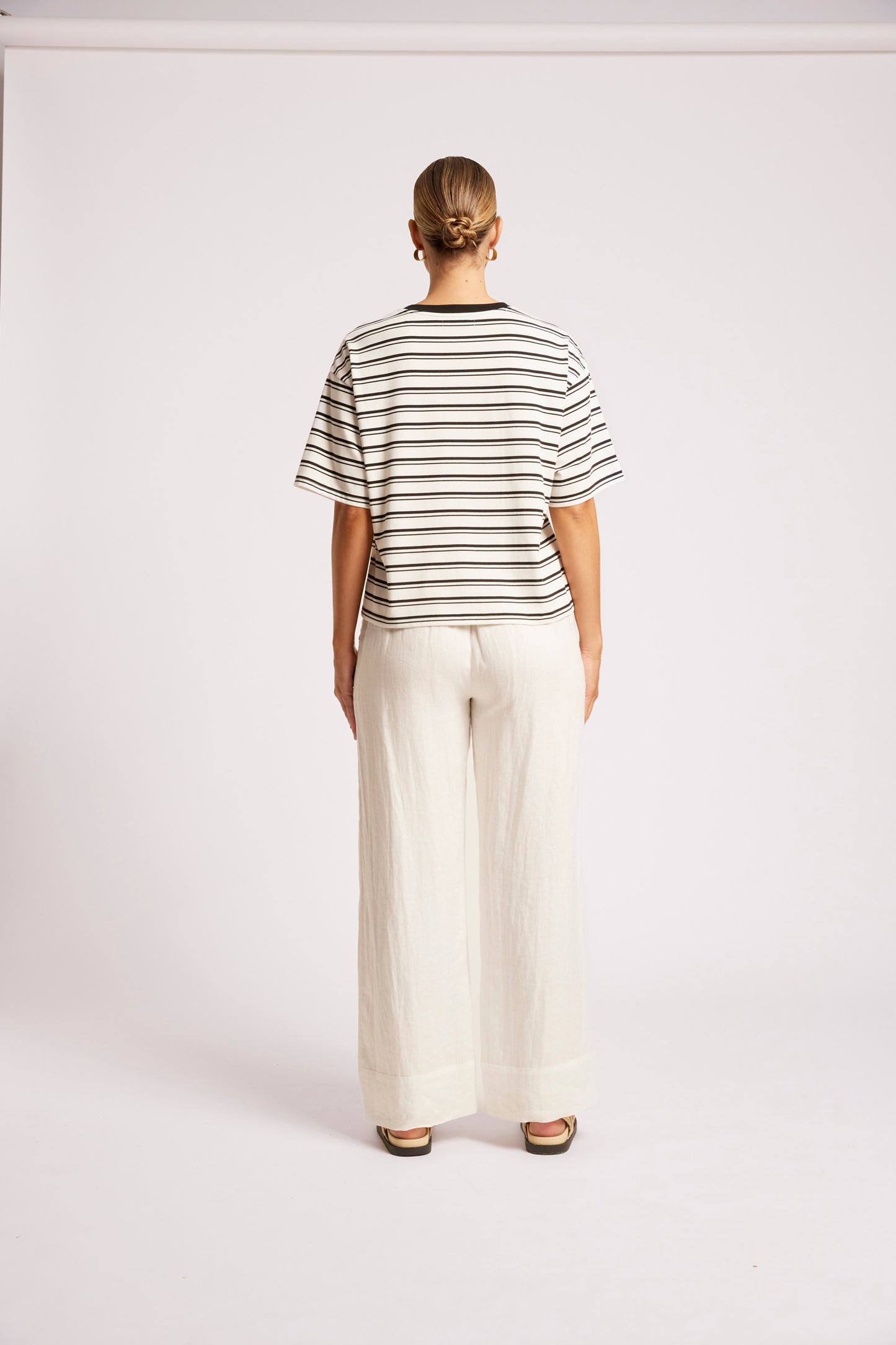 Paloma Striped T-Shirt, Black
