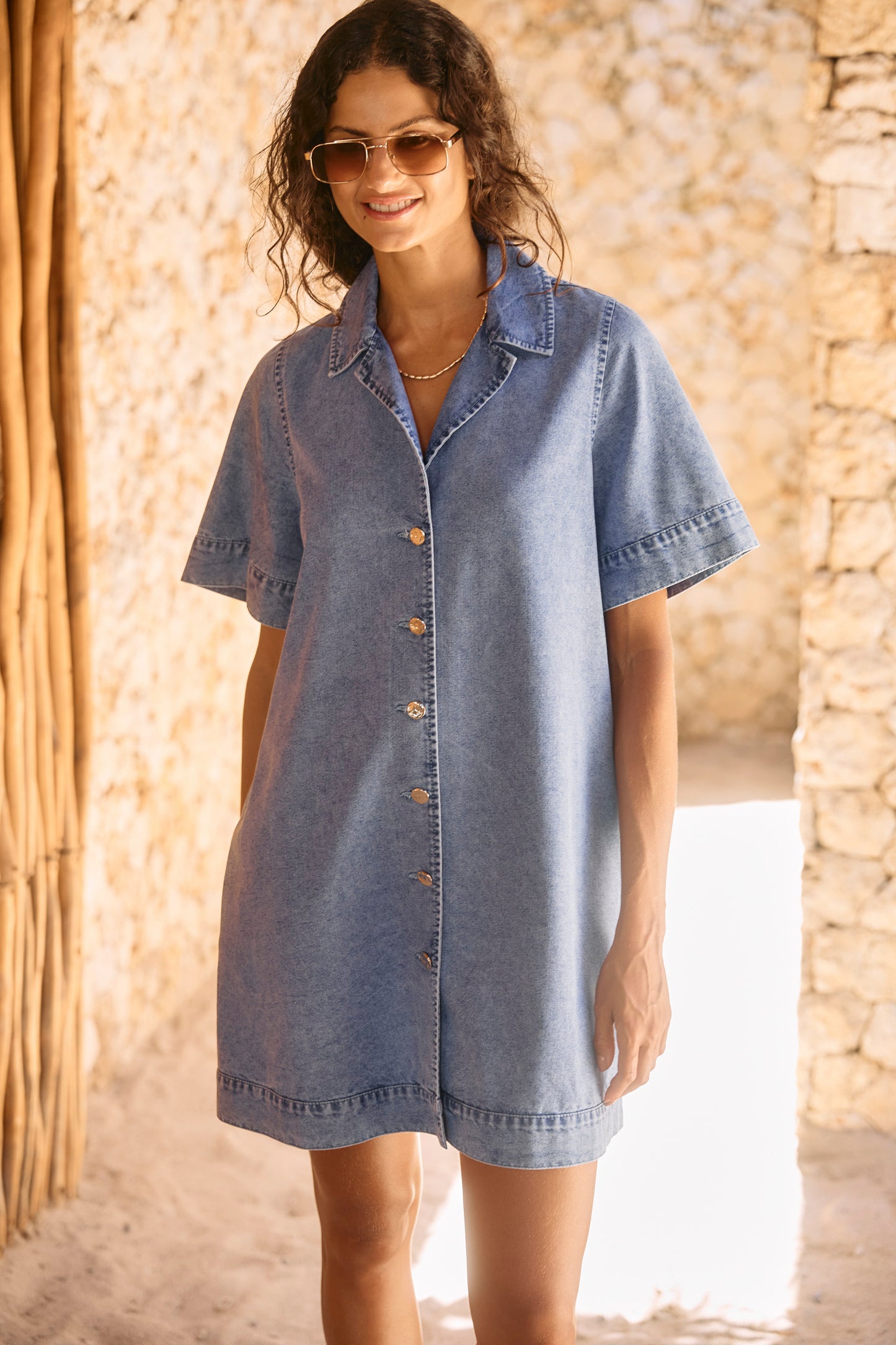 Dusk Shirt Dress