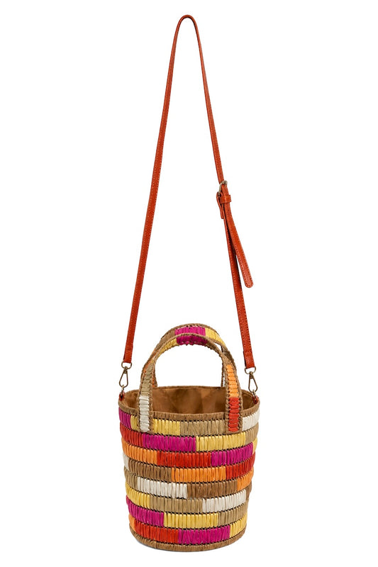 Palmera Bucket Bag, Sunset