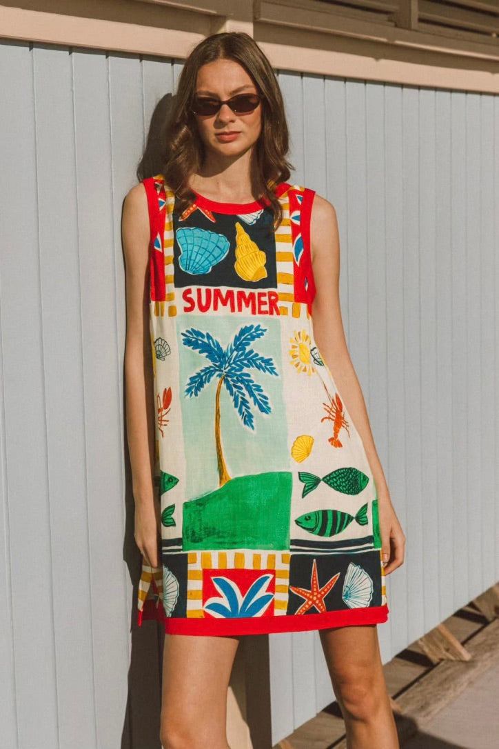 Soleil Summer Mini Dress