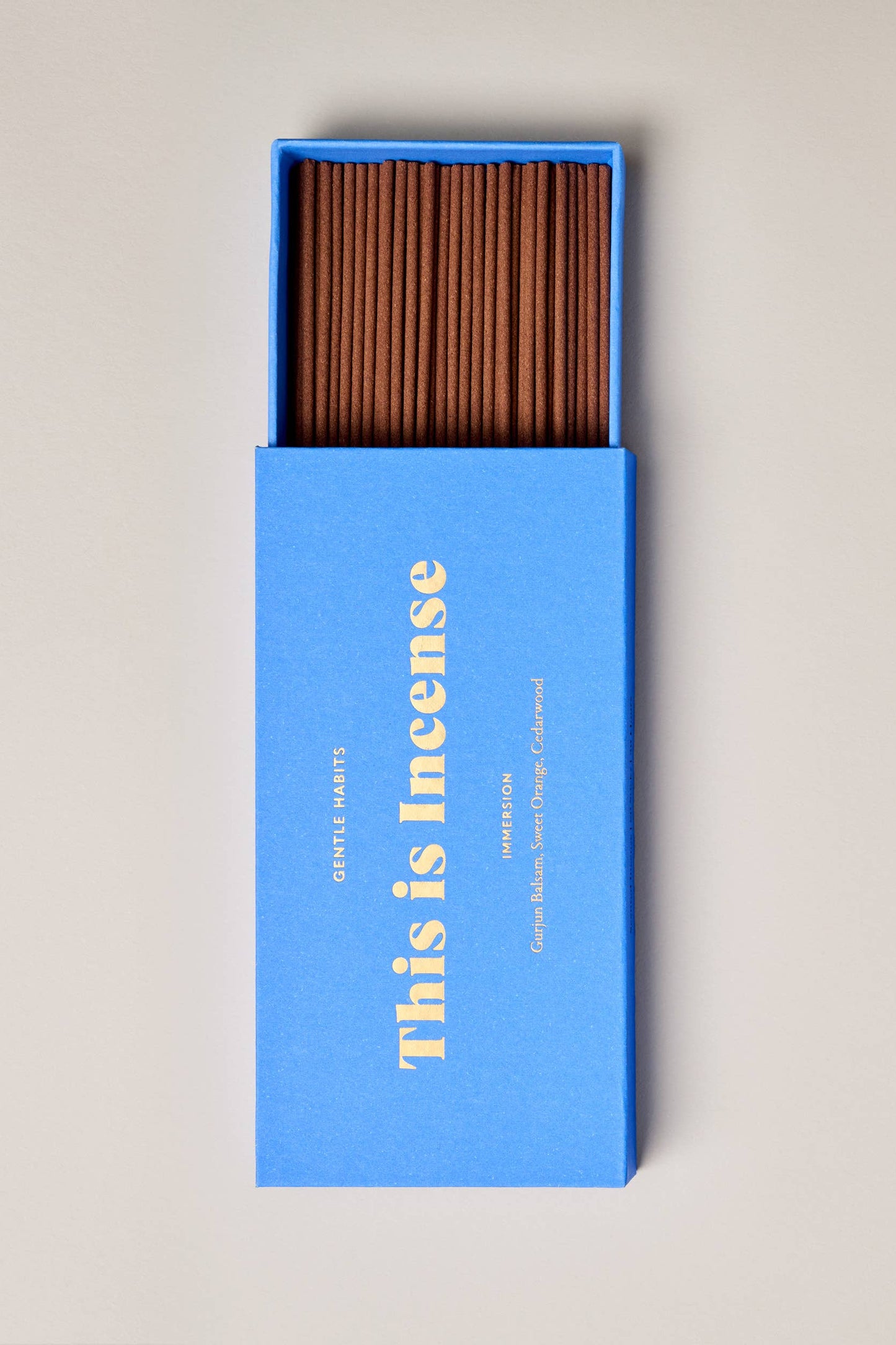 This Is Incense, Immersion