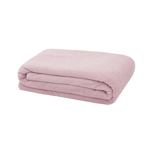 Microplush Throw, Blush