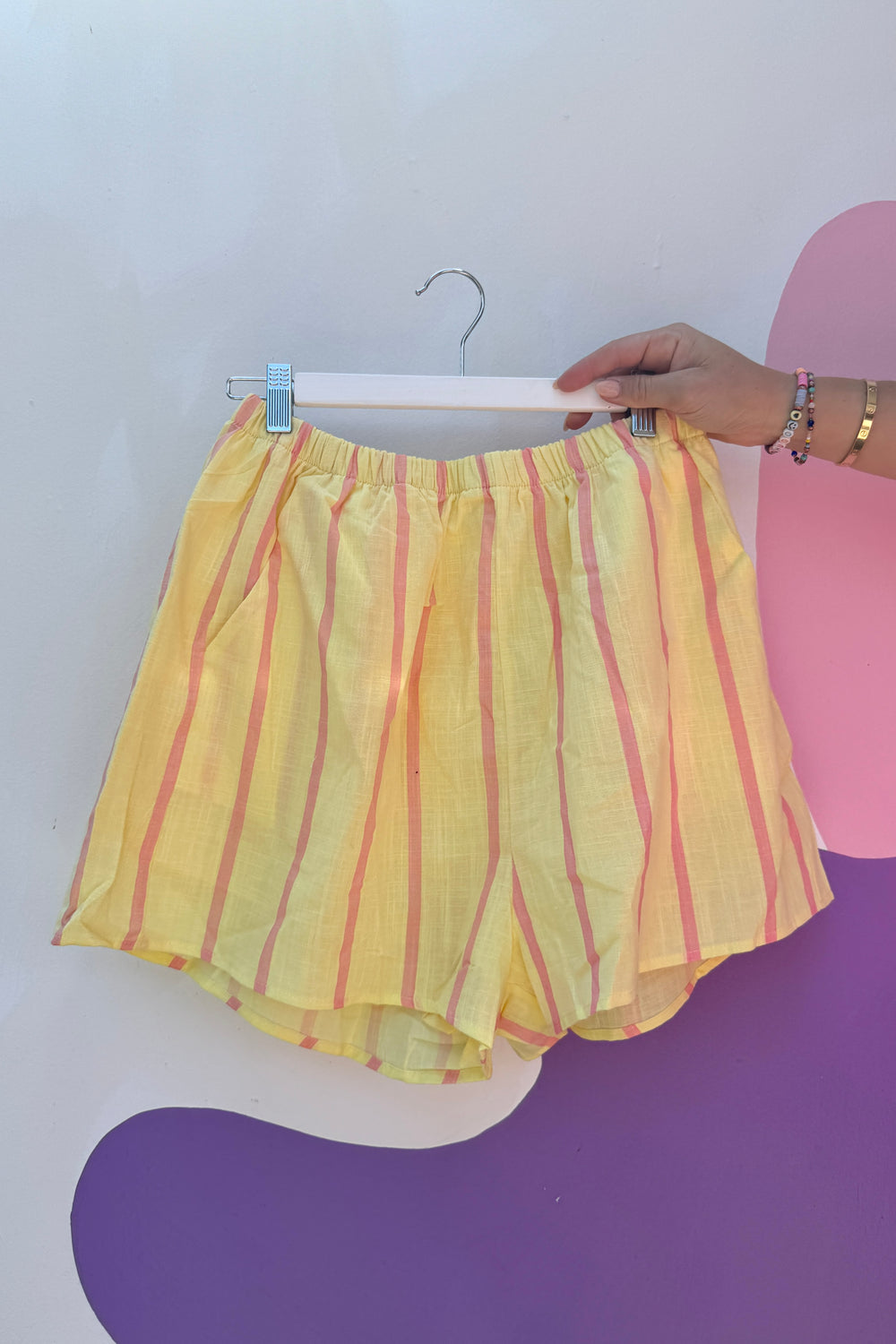 Bergen Shorts, Yellow/Orange