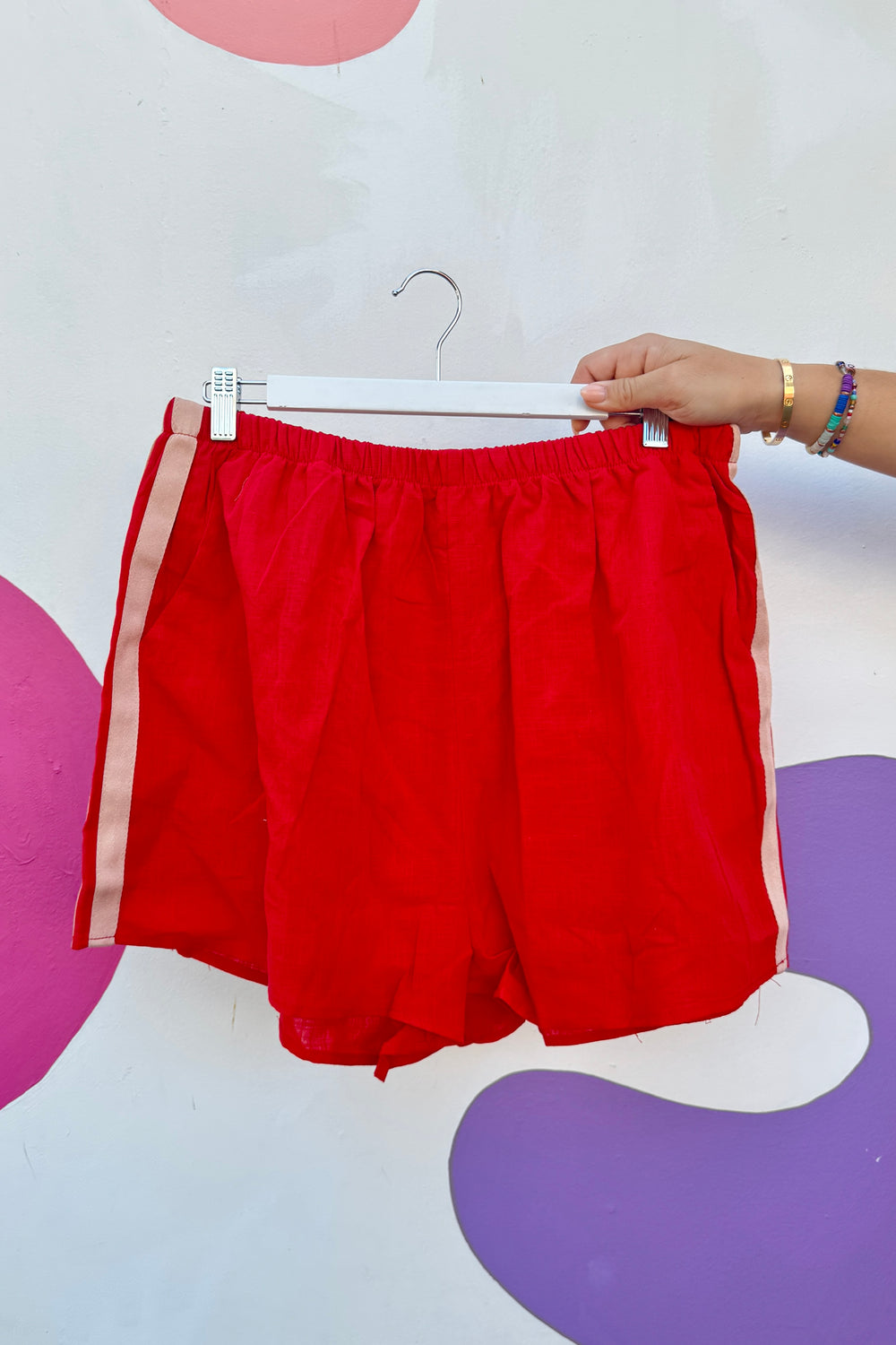 Copenhagen Shorts, Red/Peach