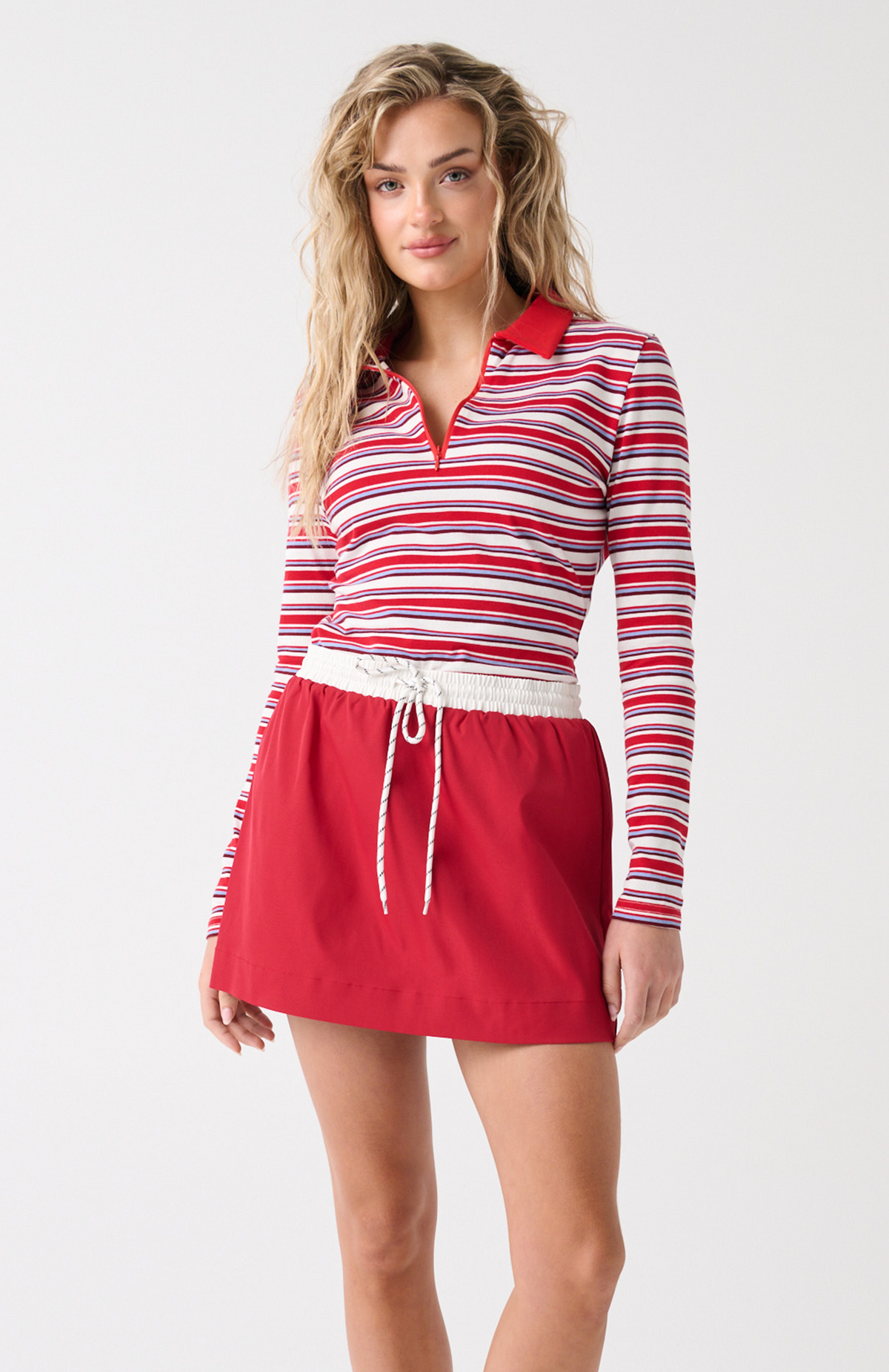 Inez Skirt, Red