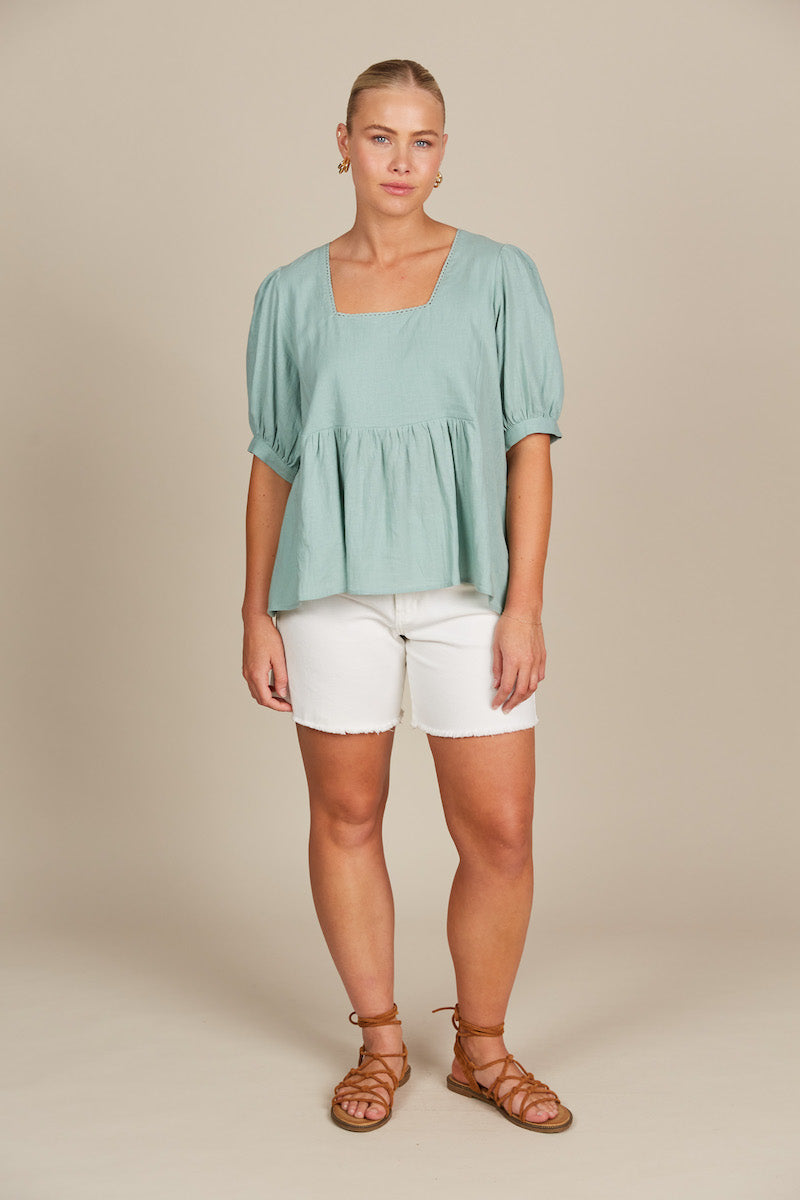 Amelie Top, Seafoam