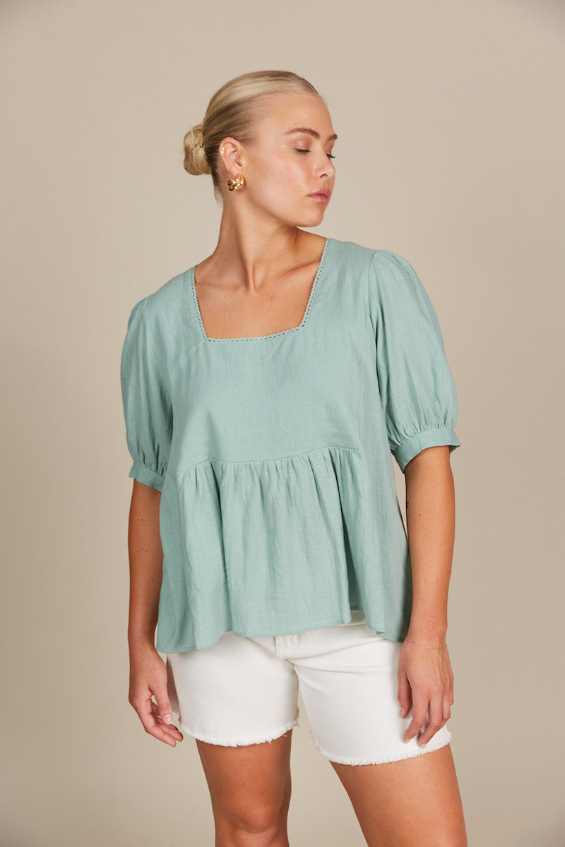 Amelie Top, Seafoam