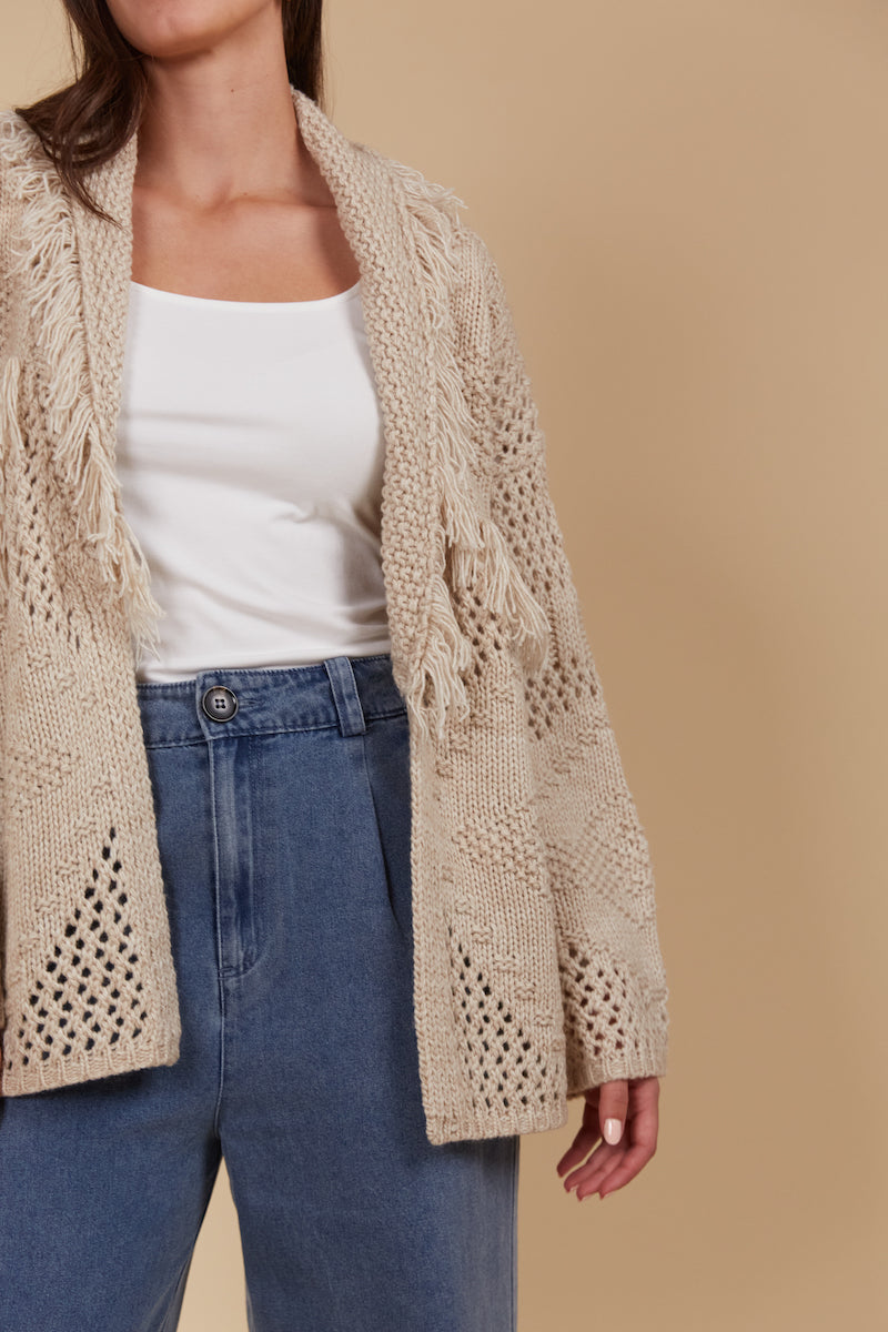 Luna Cardigan, Canvas