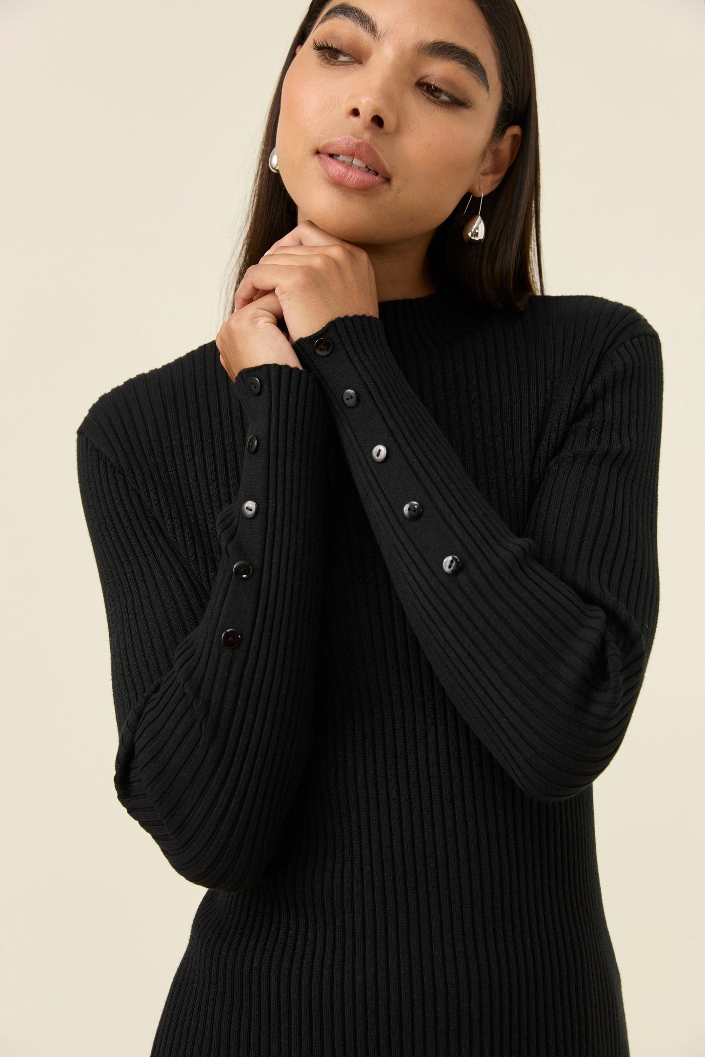 Juno Knit Top, Onyx