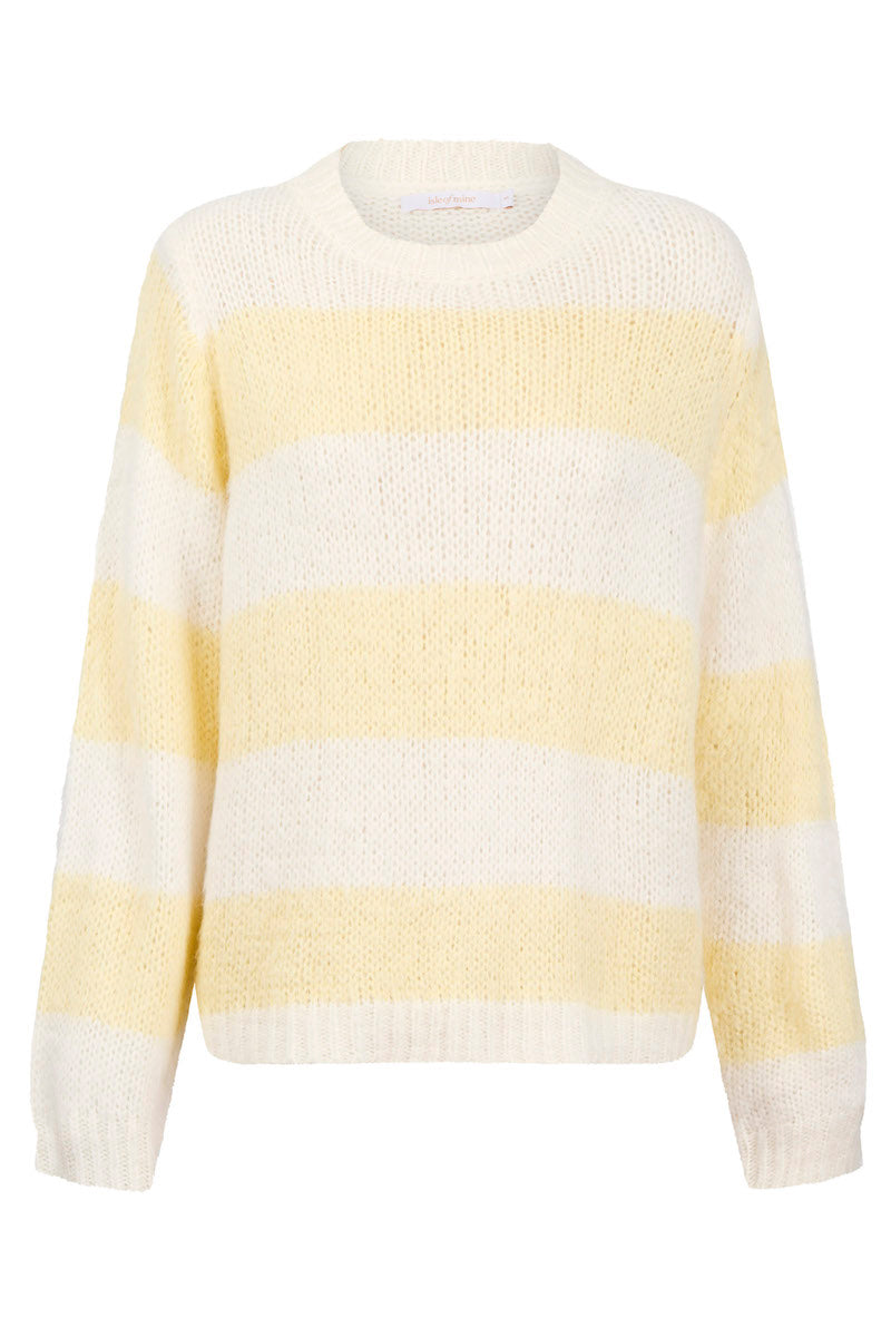 Pallas Stripe Jumper, Butter