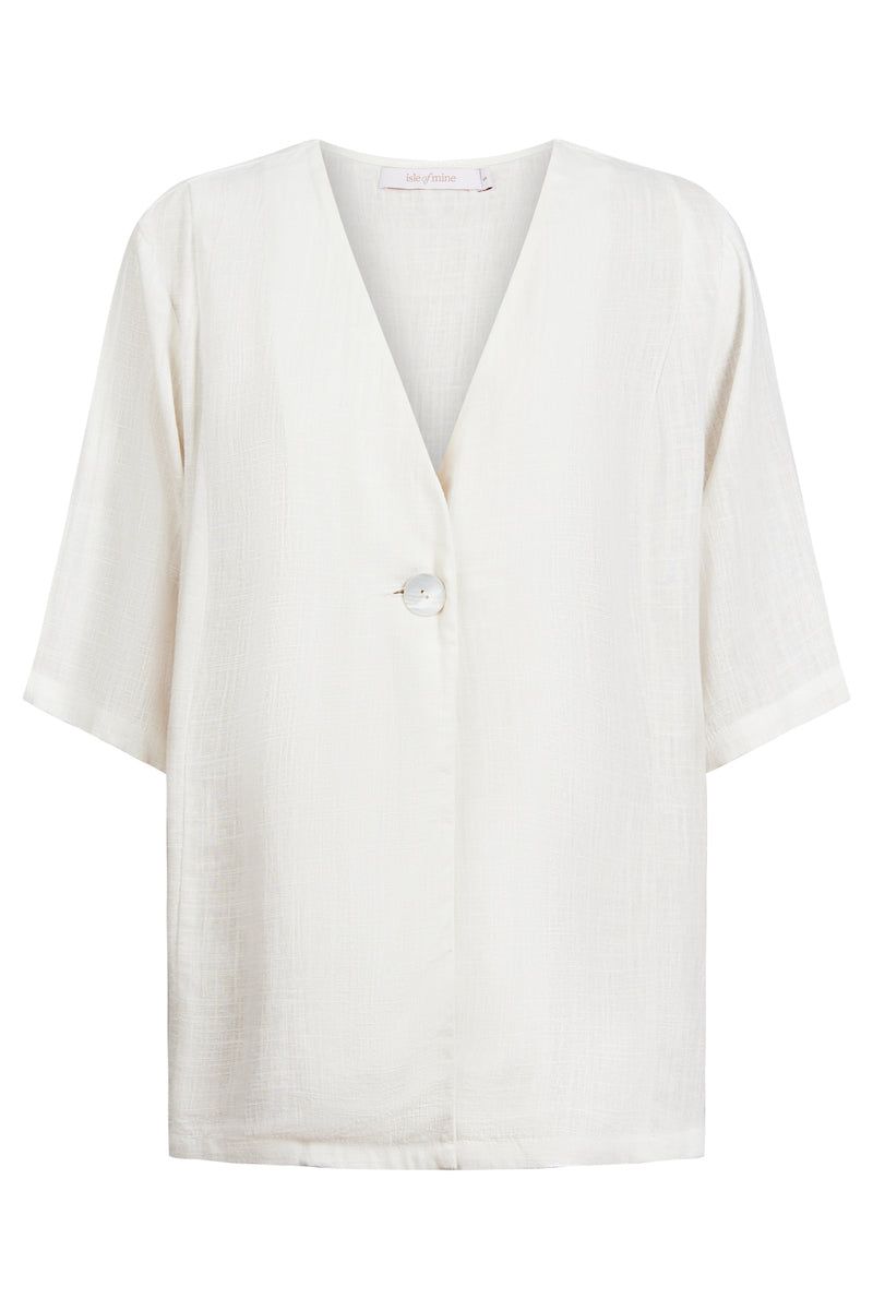 Ingrid Button Top, Lotus