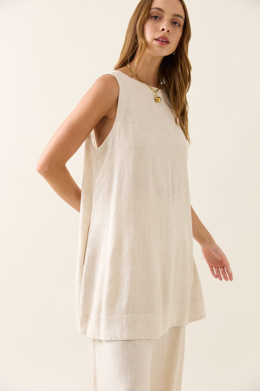 Ingrid Reversible Tunic, Canvas