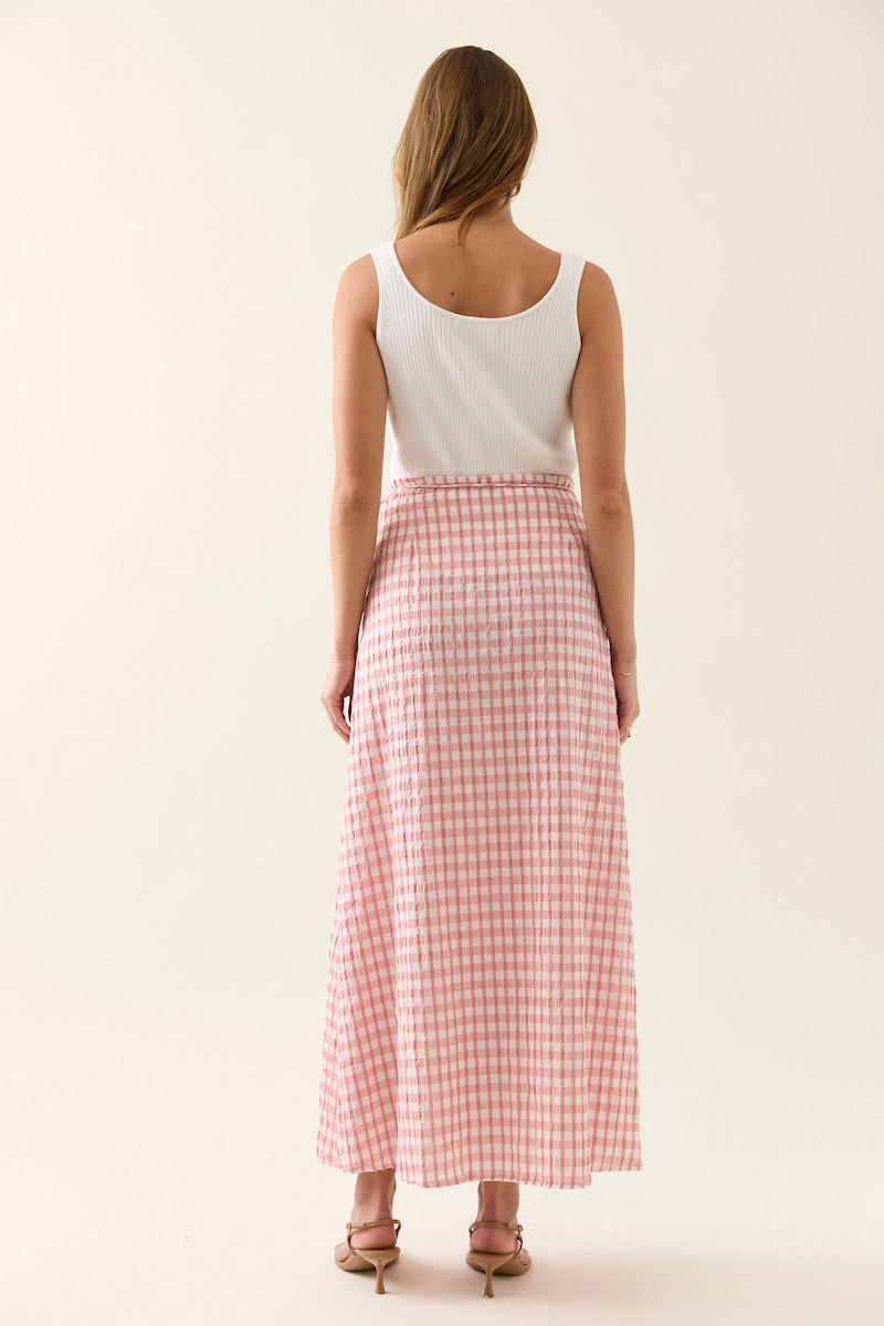 Esther Wrap Skirt, Pink