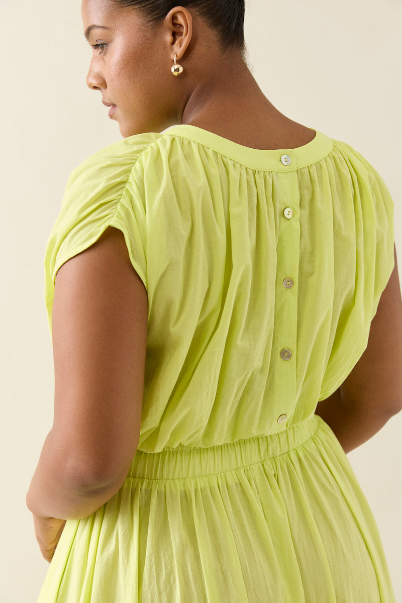 Aurora Reversible Crop Top, Pomelo