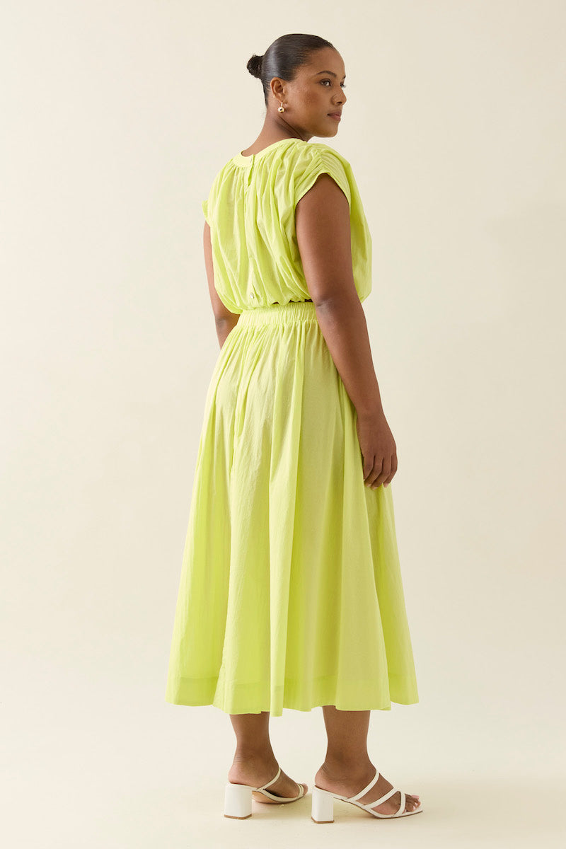 Aurora Reversible Crop Top, Pomelo