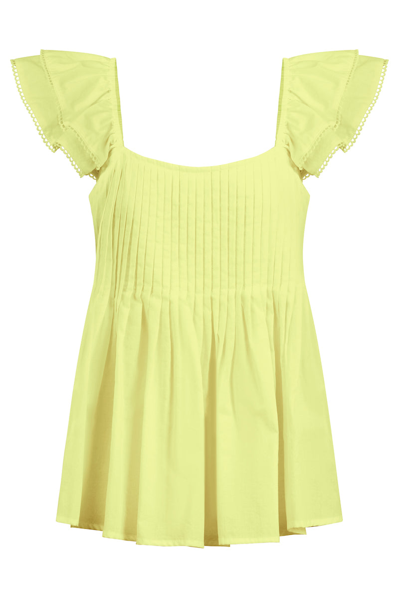 Aurora Frill Tank, Pomelo