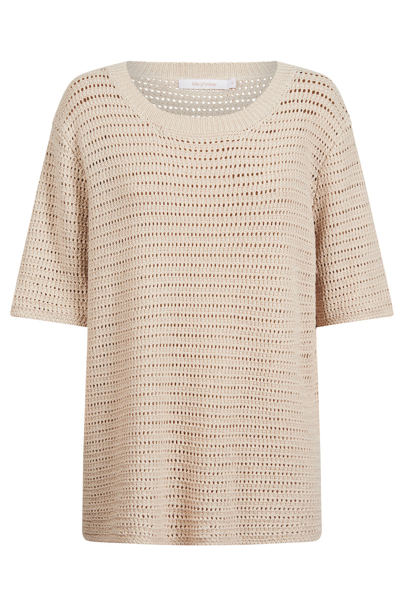 Sylvie Knit T-Shirt, Canvas