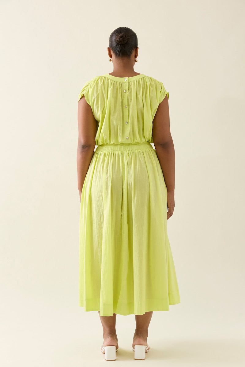 Aurora Maxi Skirt, Pomelo
