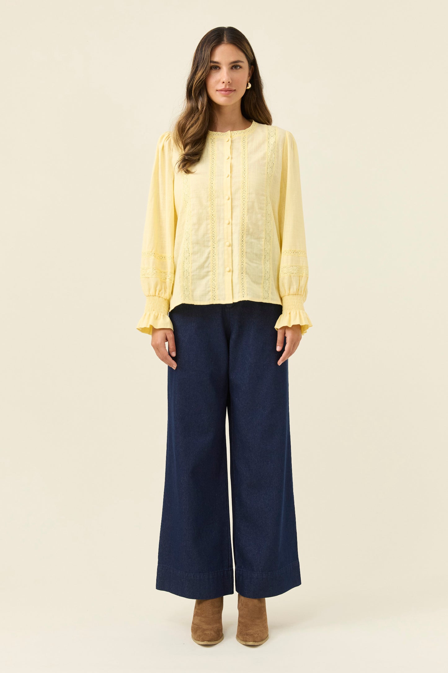 Maeve Shirt, Butter