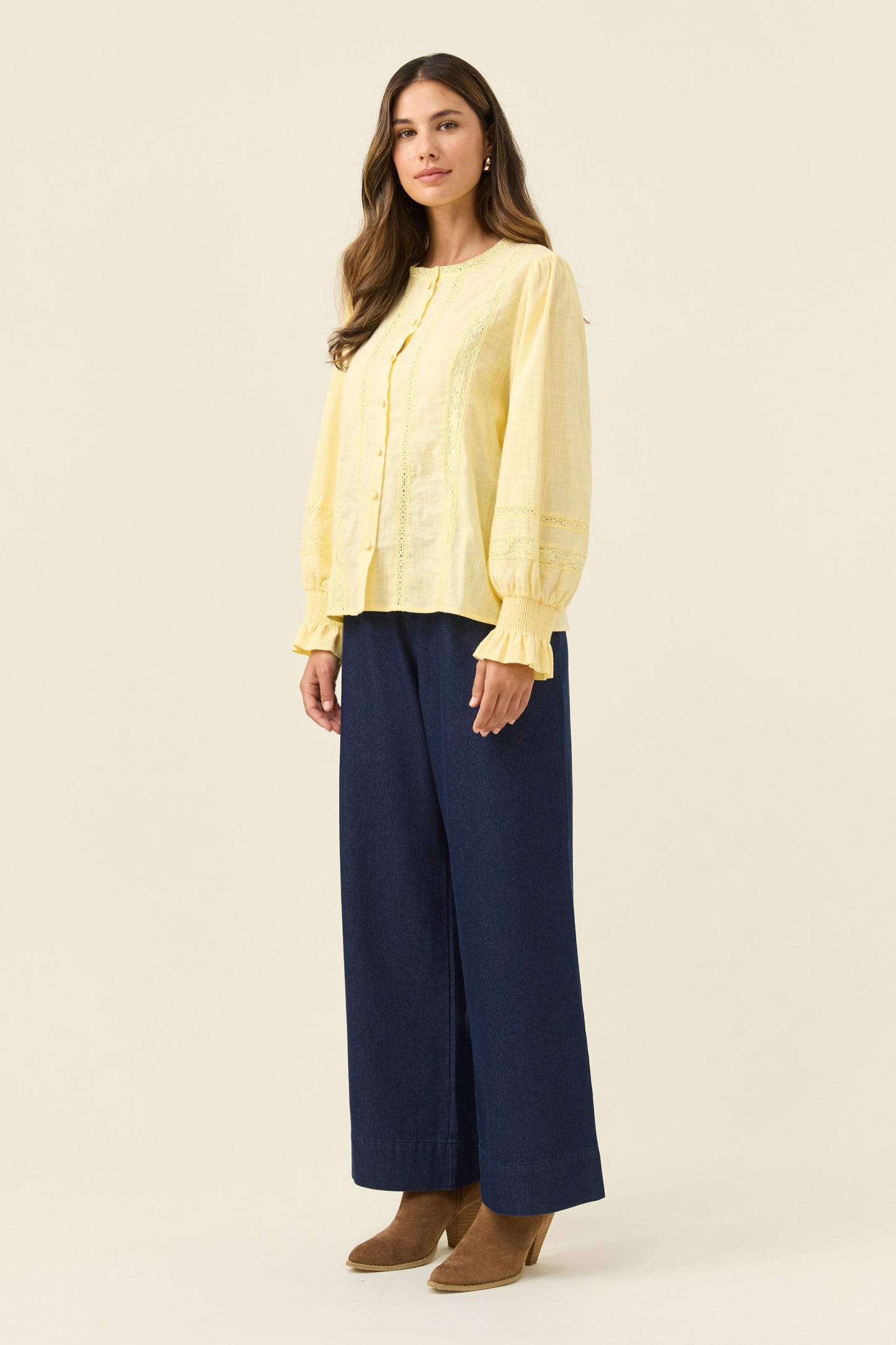 Maeve Shirt, Butter