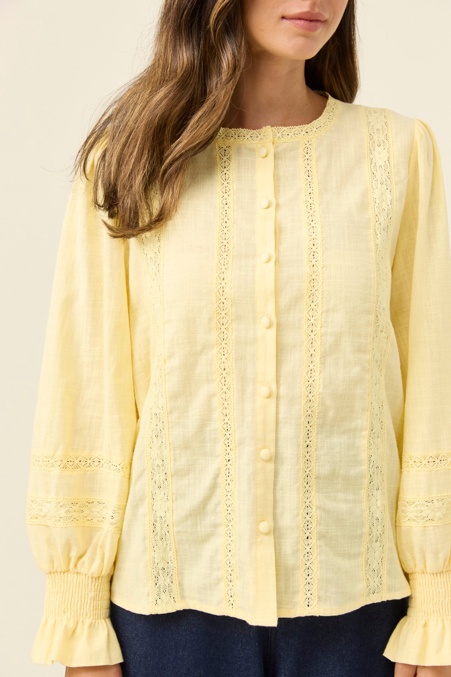 Maeve Shirt, Butter