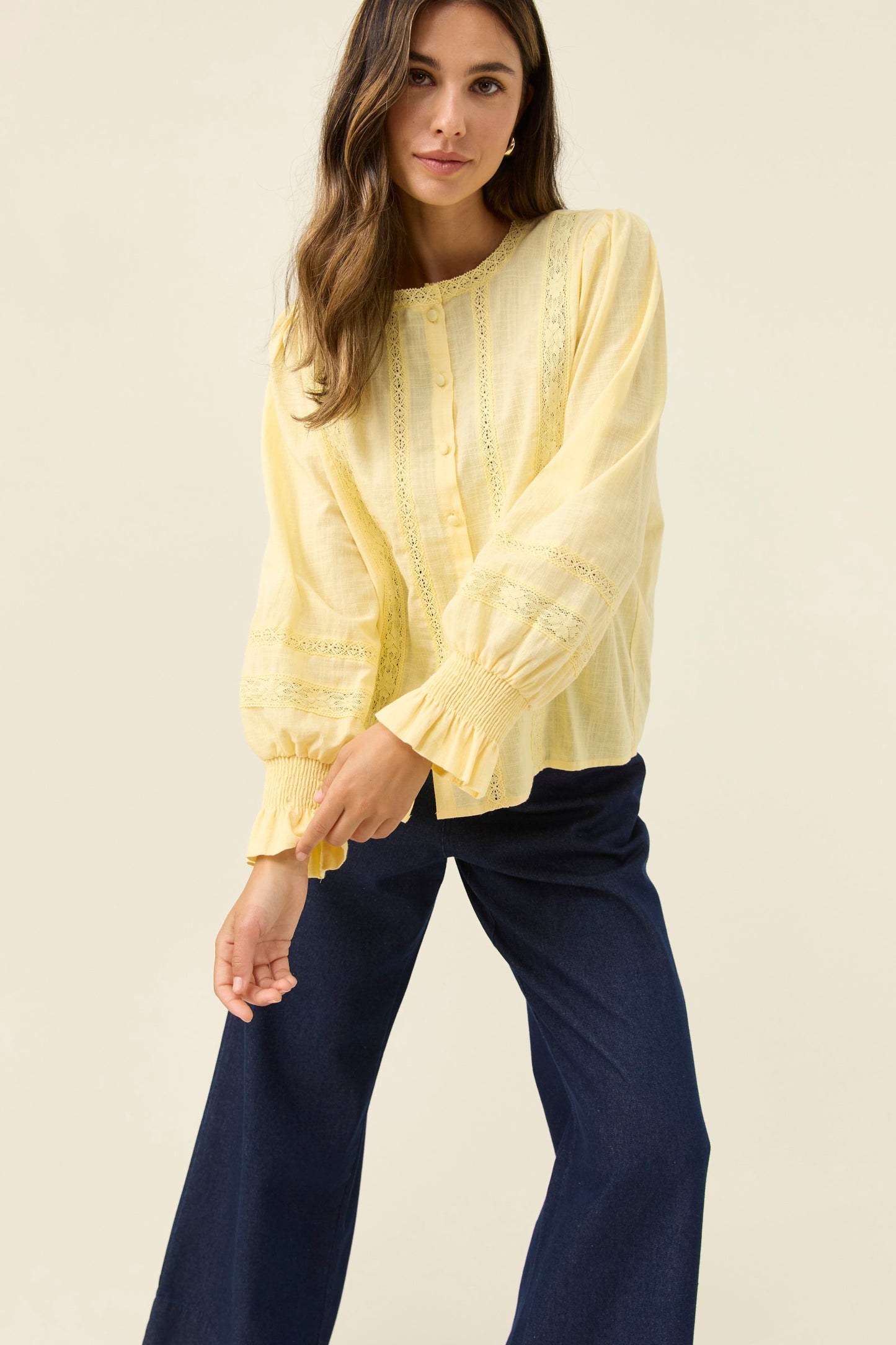 Maeve Shirt, Butter