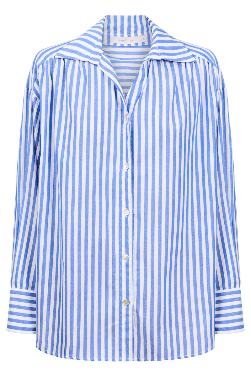 Quinn Shirt, Cobalt
