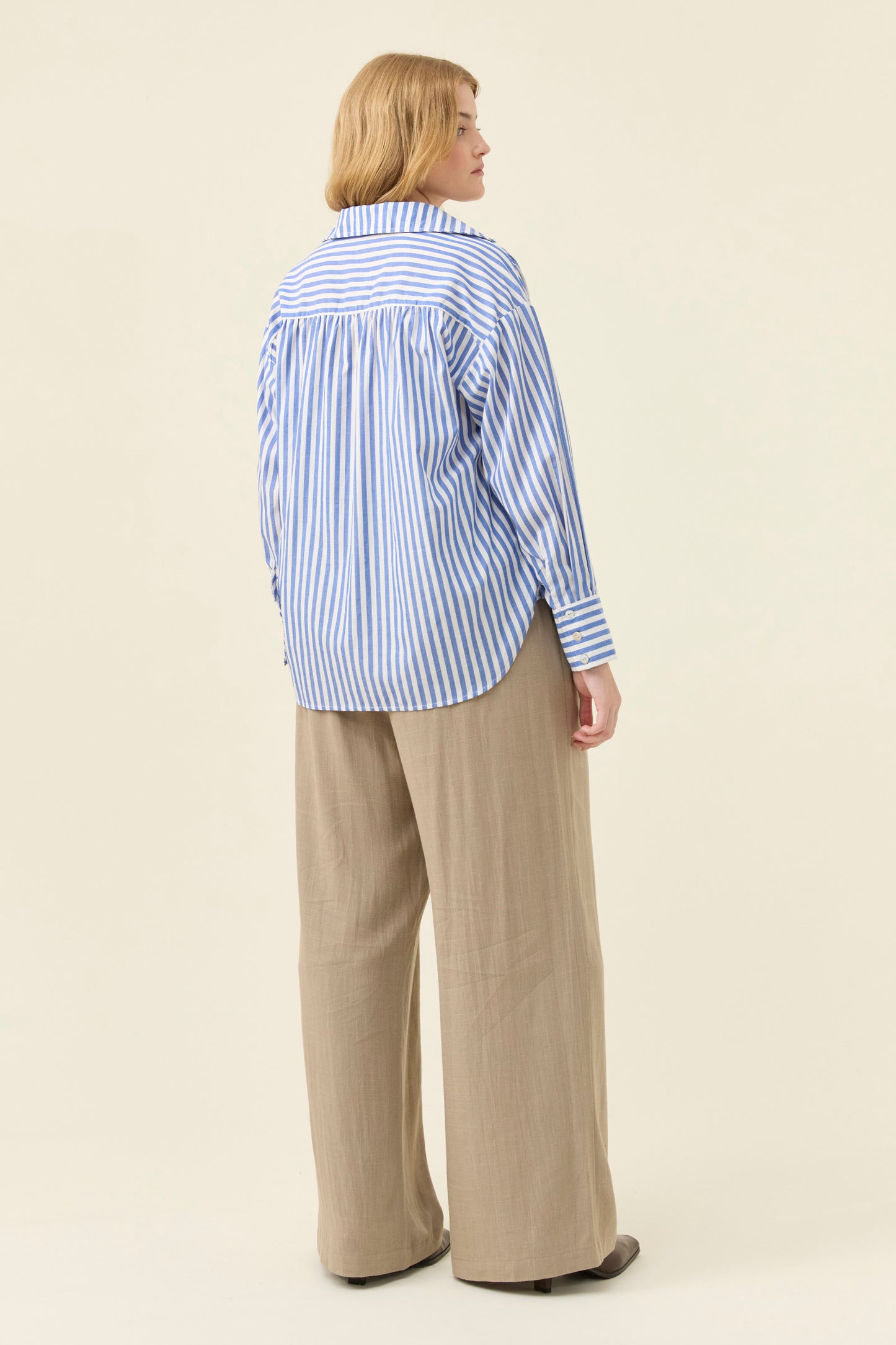 Quinn Shirt, Cobalt