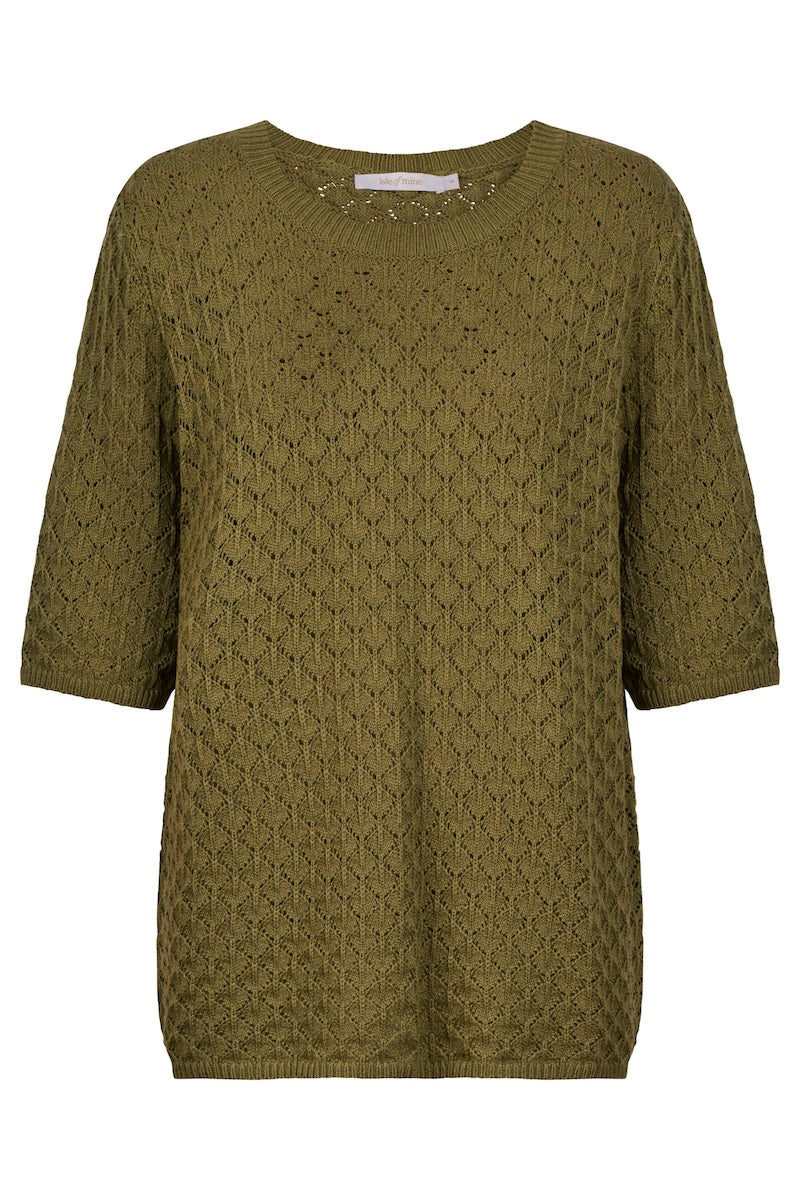 Mia Knit T-Shirt, Sage