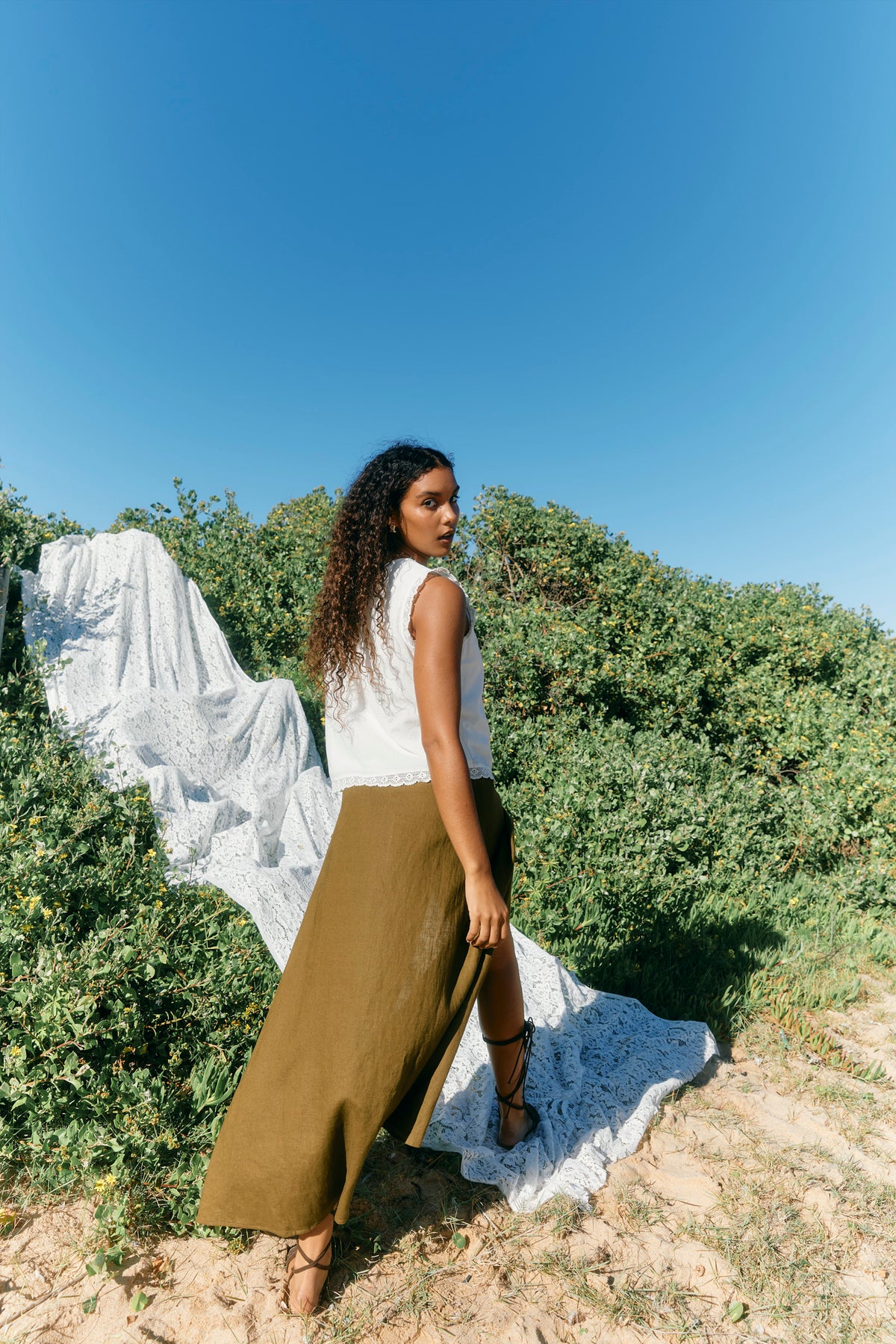 Frances Button Tank
