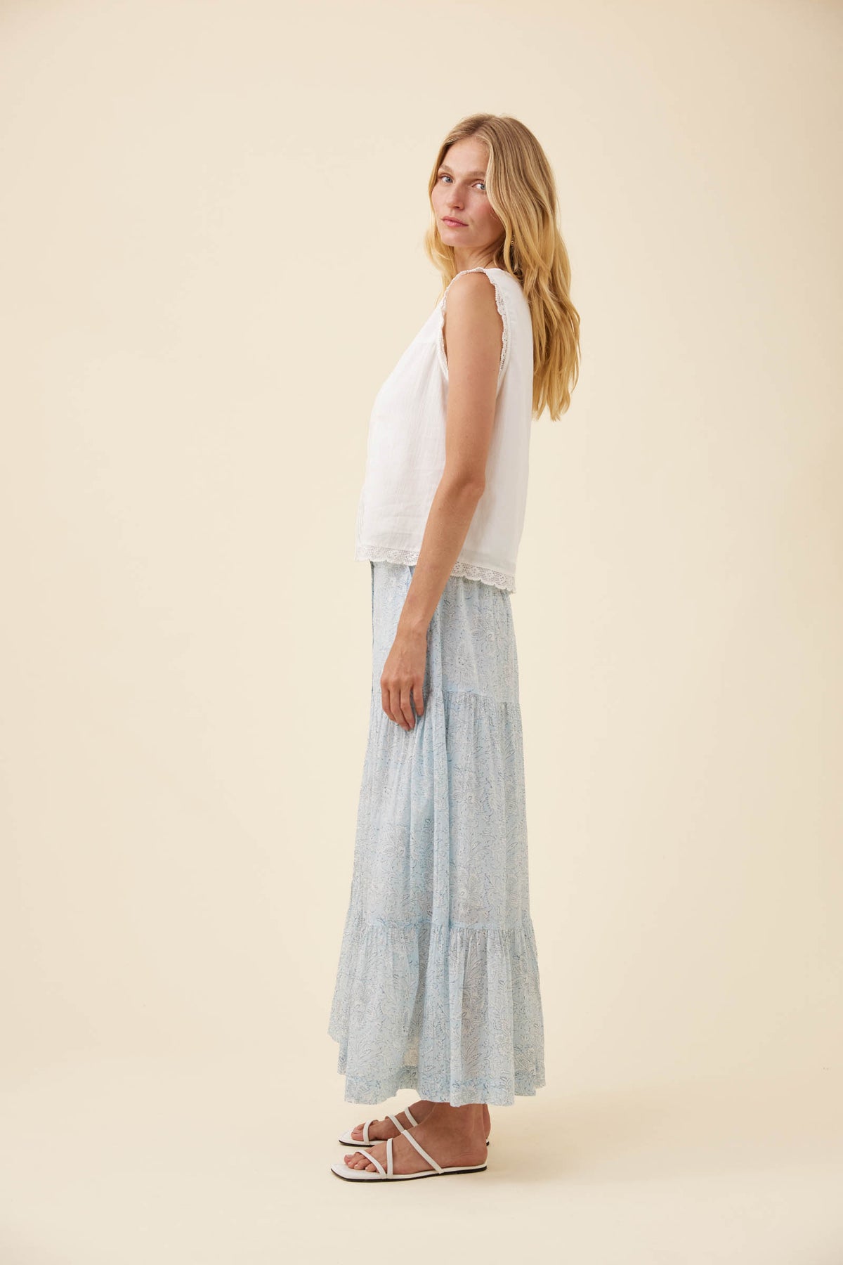 Frances Button Tank