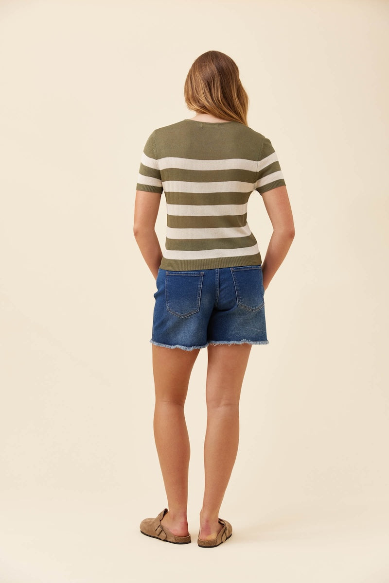 Marcelle T-Shirt, Olive