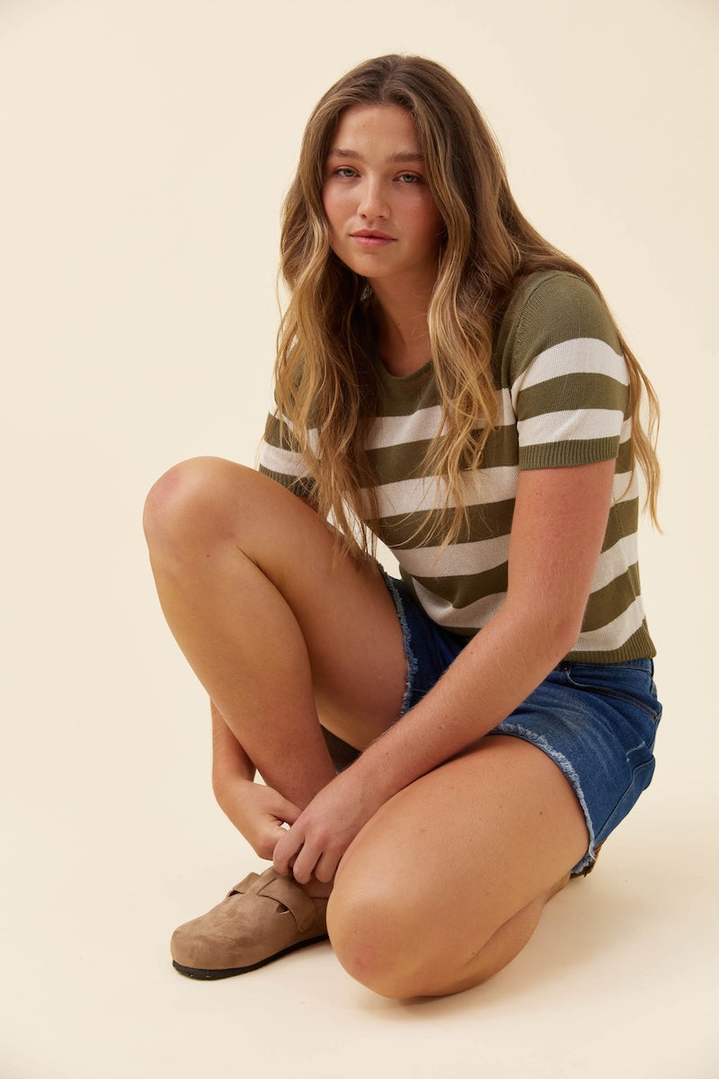 Marcelle T-Shirt, Olive
