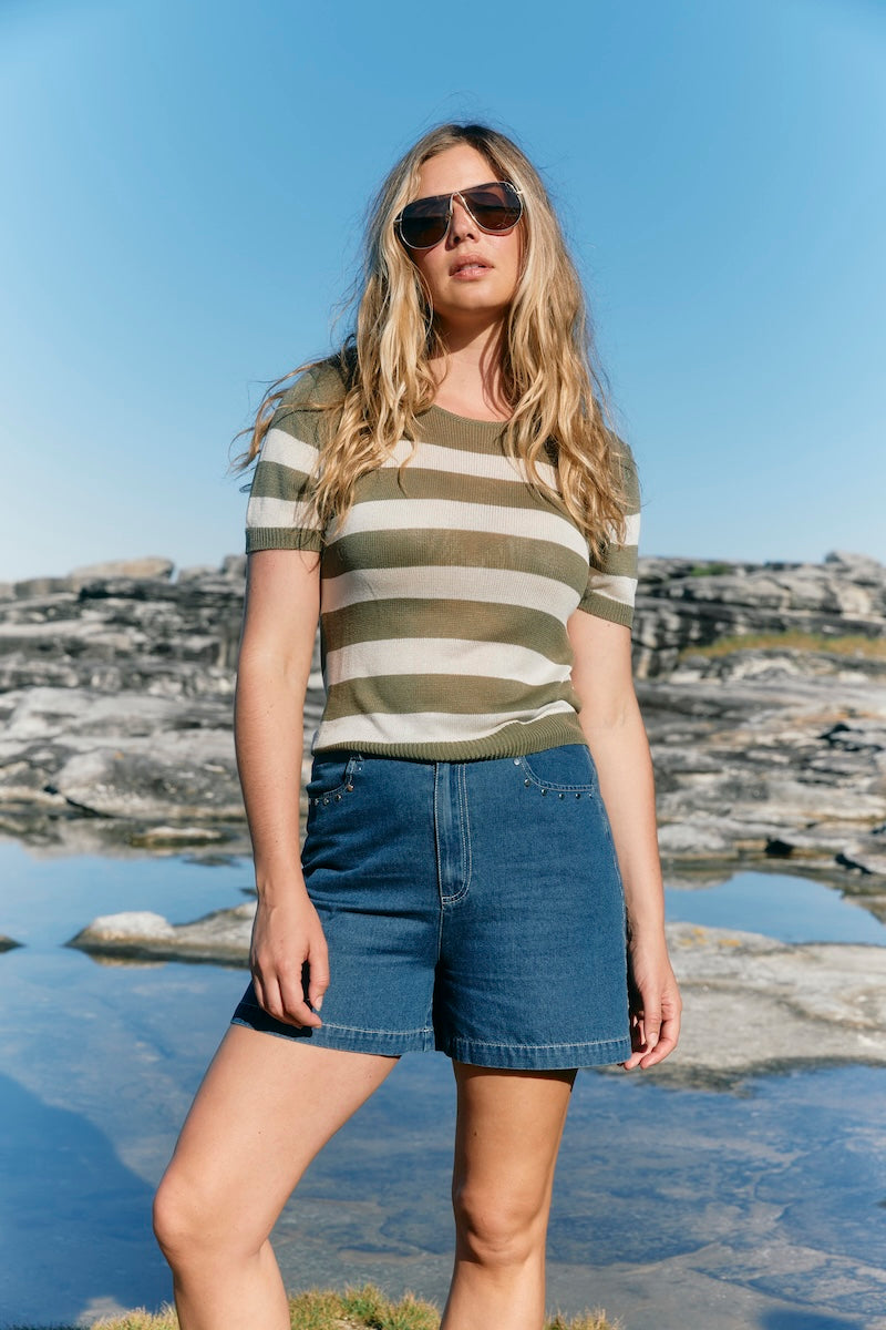 Marcelle T-Shirt, Olive