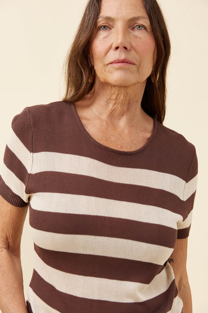 Marcelle T-Shirt, Taupe