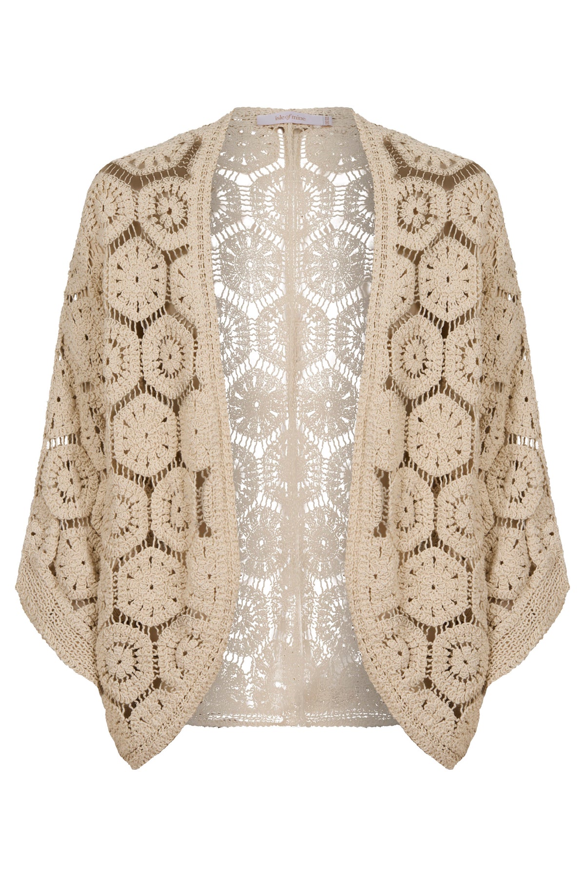 Maggie Crochet Cape, Canvas