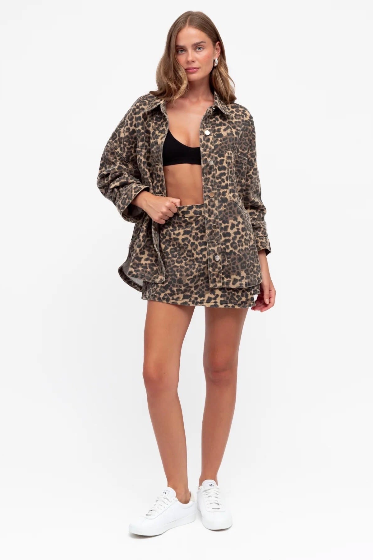 Riley Jacket, Leopard