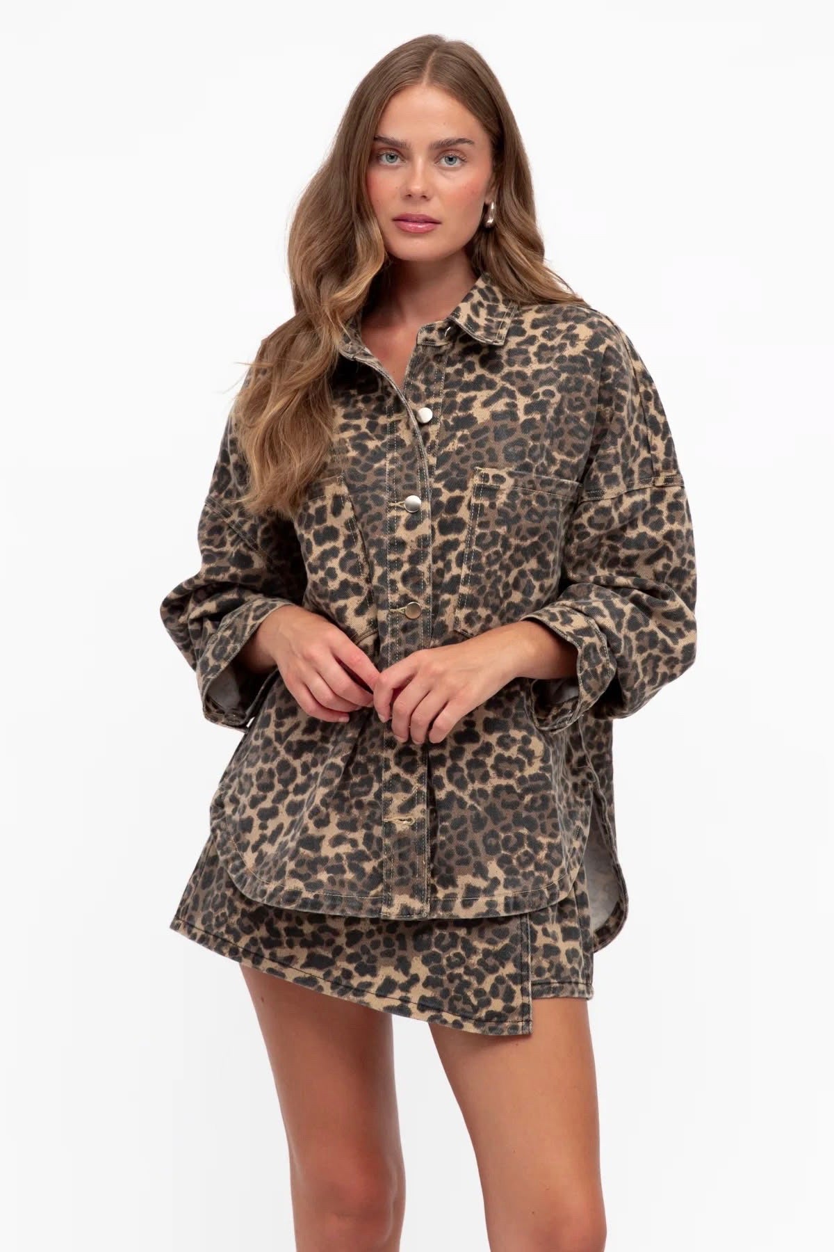 Riley Jacket, Leopard