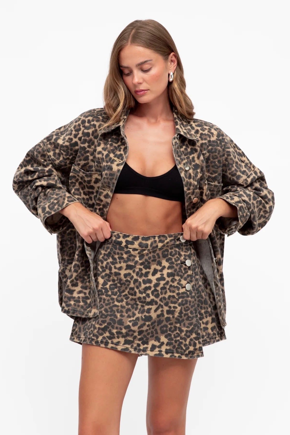 Riley Jacket, Leopard