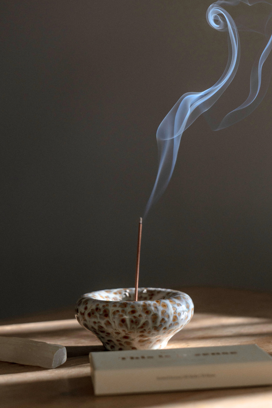 The Vessel Incense Holder, Seafoam