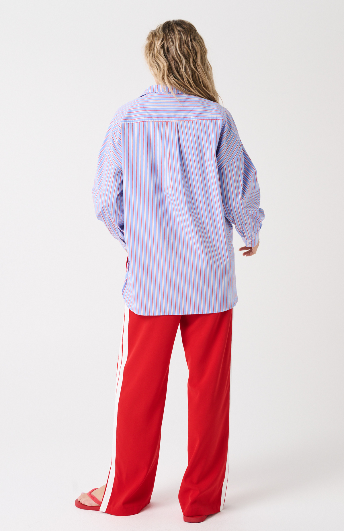 Darby Shirt, Cornflower Stripe