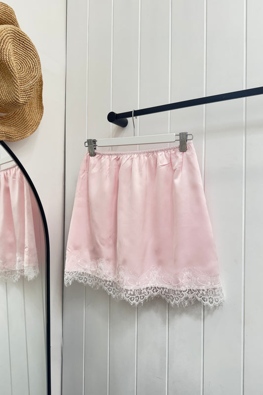 Laney Lace Skirt, Candy