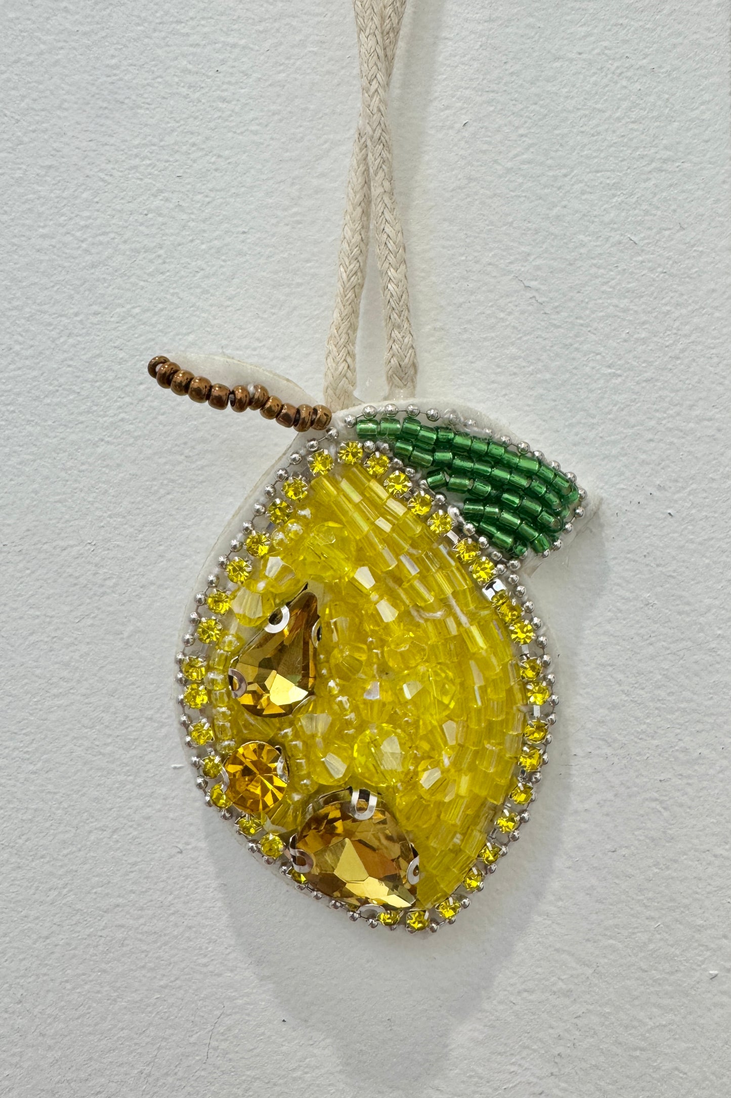 Lemon Bag Charm