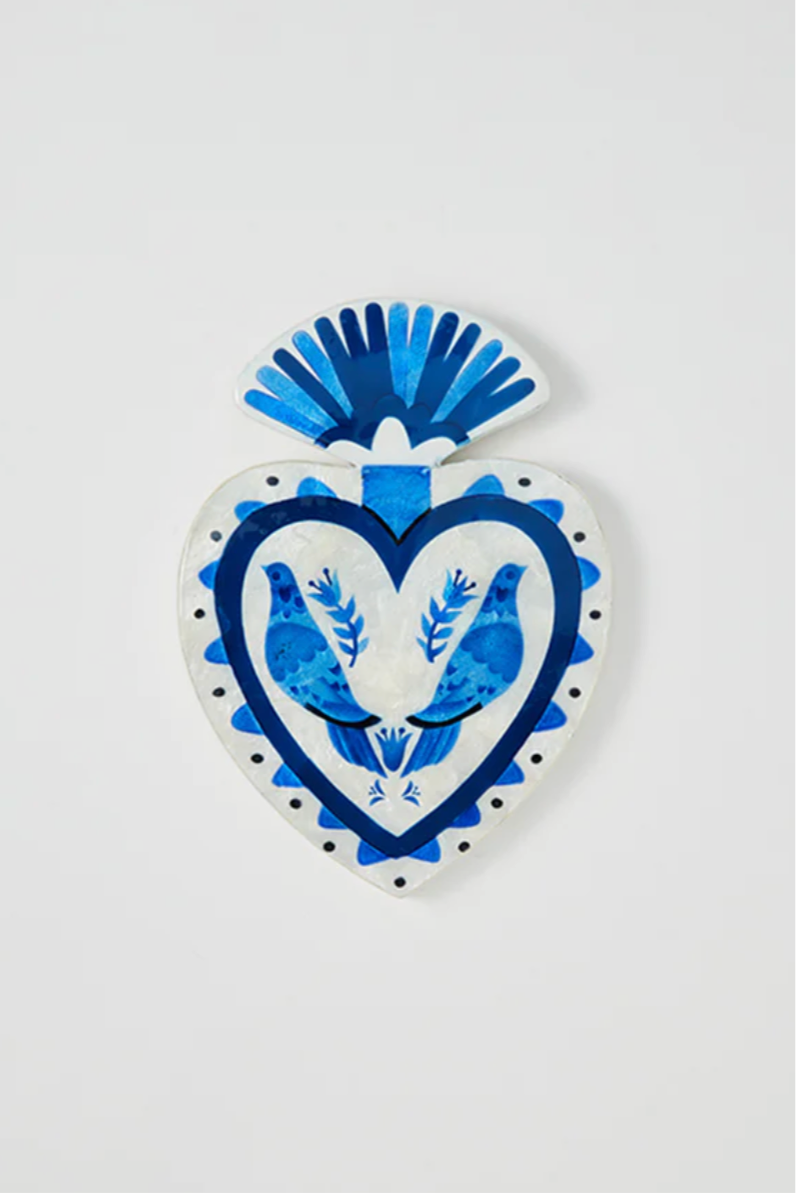 Pajaro Heart, Blue