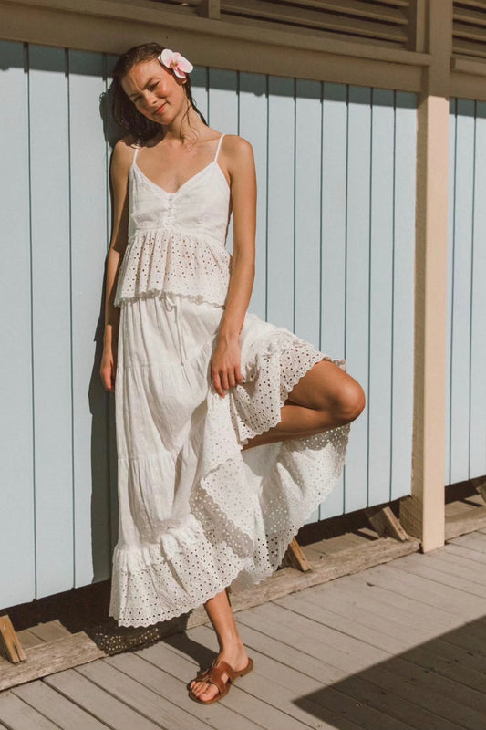 Sirene Boho Midi Skirt